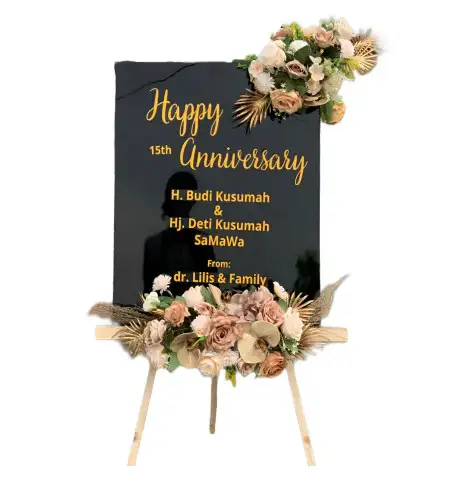 Papan Bunga Akrilik ciputat elok