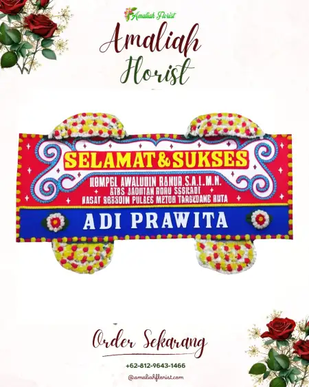 Papan Bunga Ucapan Selamat ciputat elok