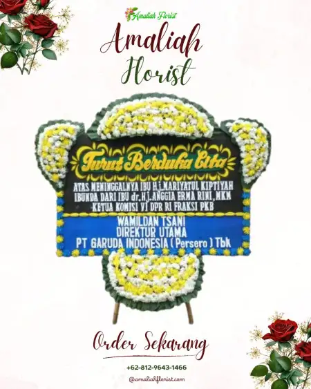 Papan Bunga Duka ciputat elok